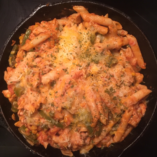 Cheesy Tex Mex Chicken Penne