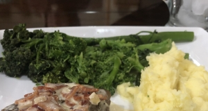 Filet Mignon with Bacon Cream Sauce