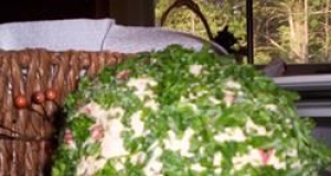 April's Roasted Red Pepper Cheese Ball