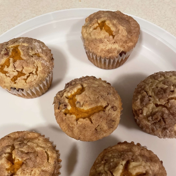 Pumpkin Cream Cheese Muffins