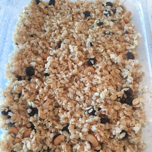 Indian Spiced Rice Treats
