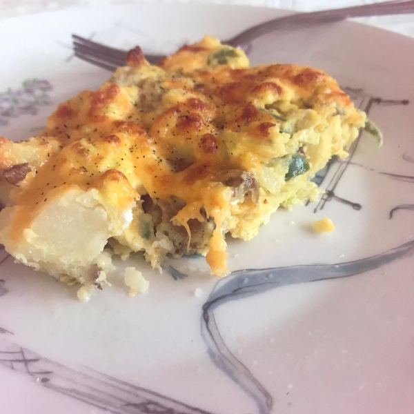 Potato and Pepper Frittata