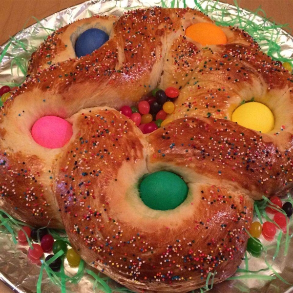 Easter Bird's Nest Bread