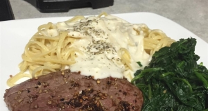 Angel Hair Pasta with Gorgonzola Sauce