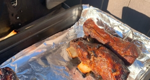 Grilled BBQ Short Ribs with Dry Rub