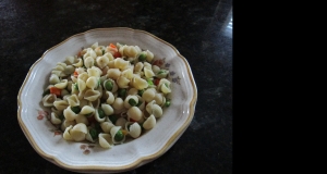 Pasta and Veggies in Coconut Oil