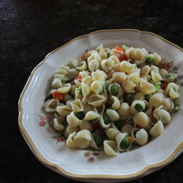 Pasta and Veggies in Coconut Oil