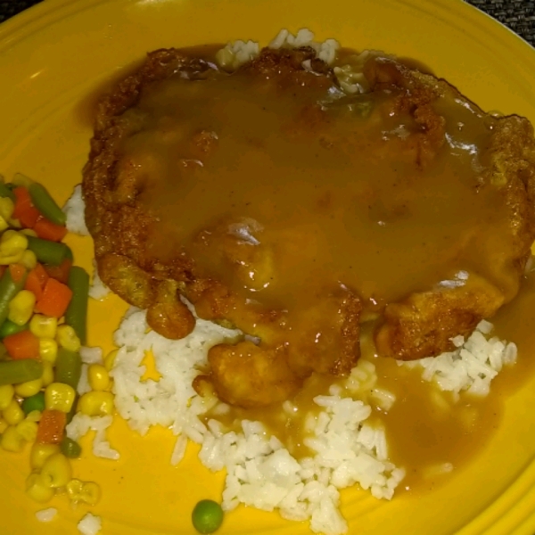 Lighter Chicken Egg Foo Young