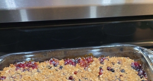 Easy Rhubarb Crisp