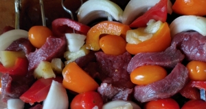 Venison Shish Kebabs