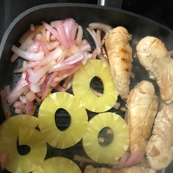 Grilled Chicken Pineapple Sliders