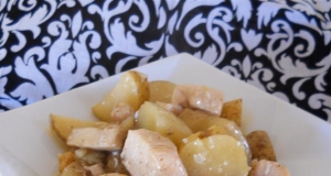 Underground Baked Chicken and Potatoes