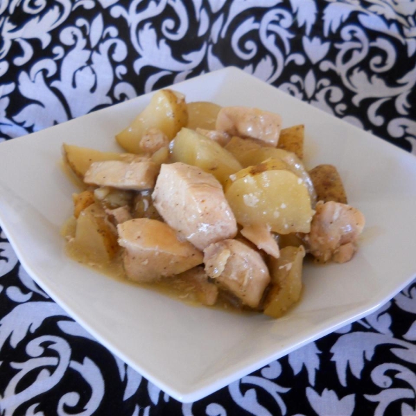 Underground Baked Chicken and Potatoes