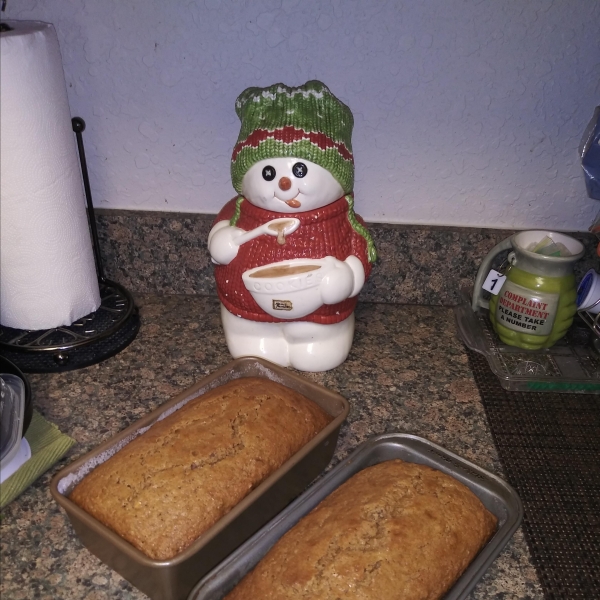Southern Sweet Potato Bread with Pecans