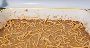 Ground Beef Chow Mein Casserole