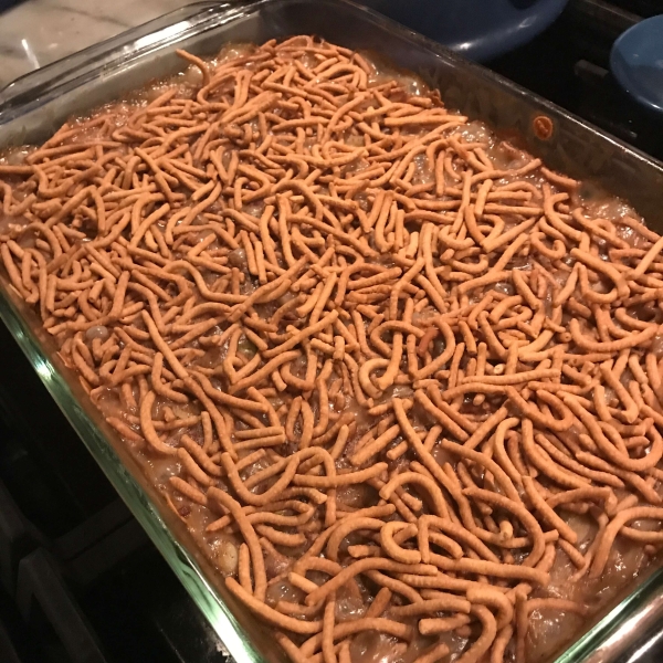 Ground Beef Chow Mein Casserole