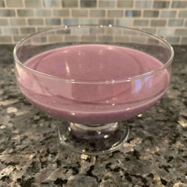 Ube Panna Cotta