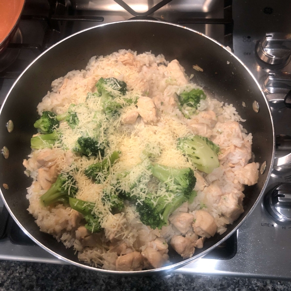 Lemon-Parmesan Chicken and Rice Bowl