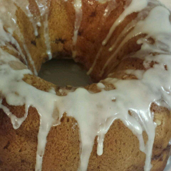 Jewish Apple Cake with Orange Glaze
