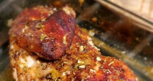 Grilled Spatchcocked Greek Chicken