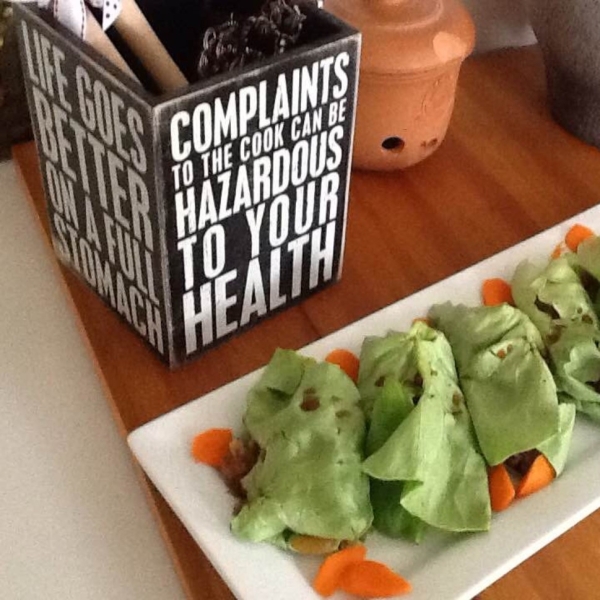 Vegan Asian Lettuce Wraps