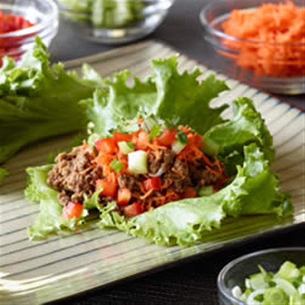 Vegan Asian Lettuce Wraps