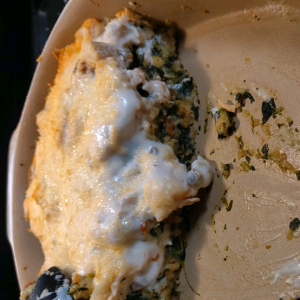 Chicken-Spinach Casserole