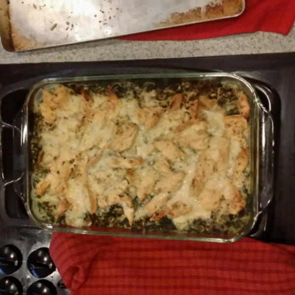 Chicken-Spinach Casserole