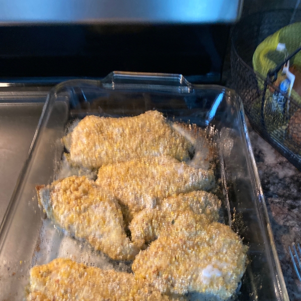 Oven-Fried Orange Roughy