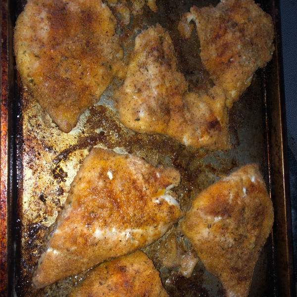 Oven-Fried Orange Roughy
