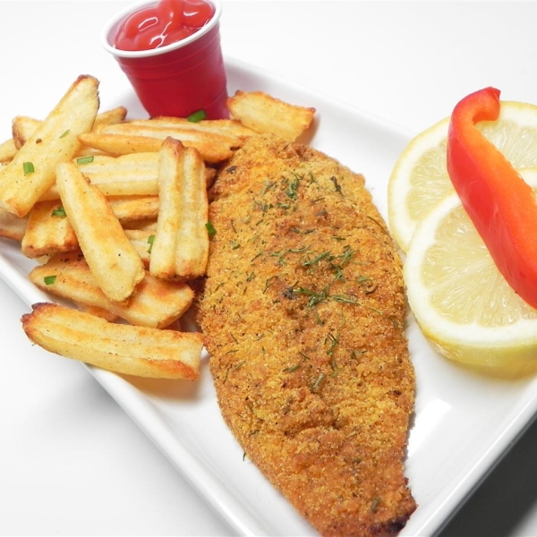 Oven-Fried Orange Roughy