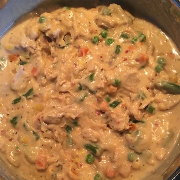 Leftover Chicken a la King