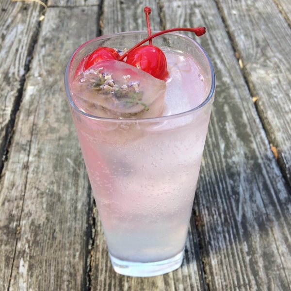 Lavender Tom Collins