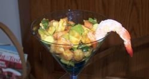 Shrimp and Avocado Cocktail