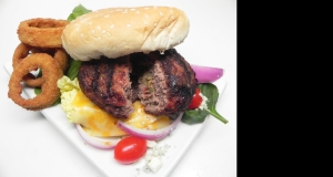 Deluxe Olive-Stuffed Burgers