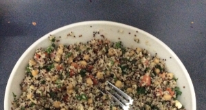 Herbed Quinoa and Chickpea Pilaf