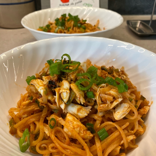 Creole Crab Noodles