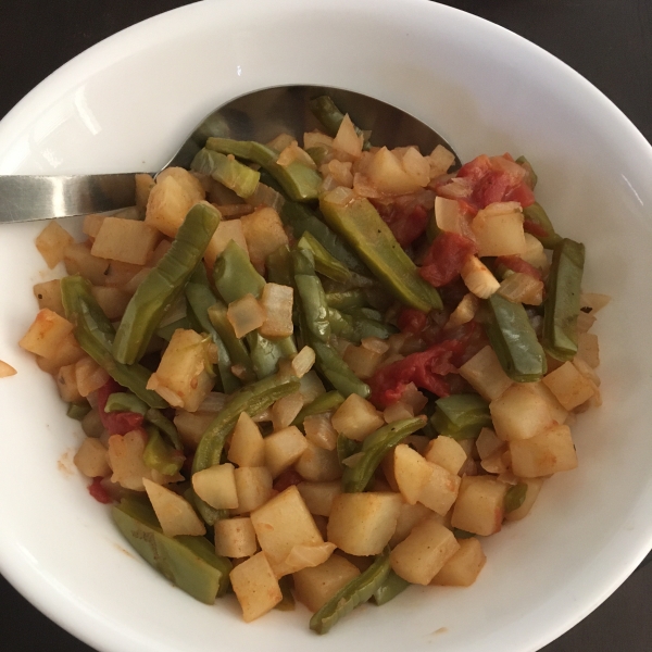 Nopalitos Con Papas