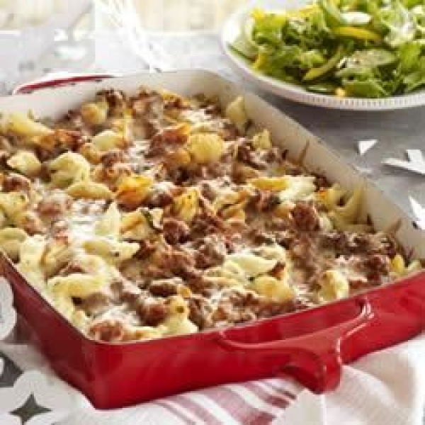 Make-Ahead Unstuffed Shells