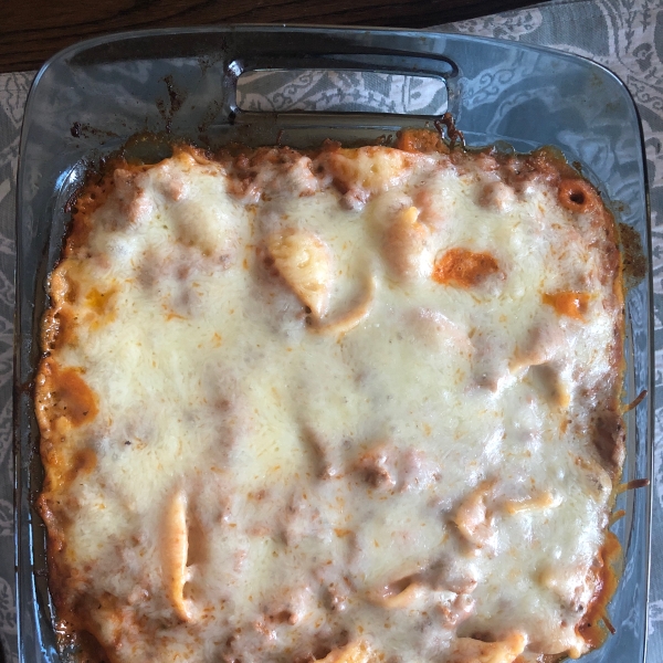 Make-Ahead Unstuffed Shells