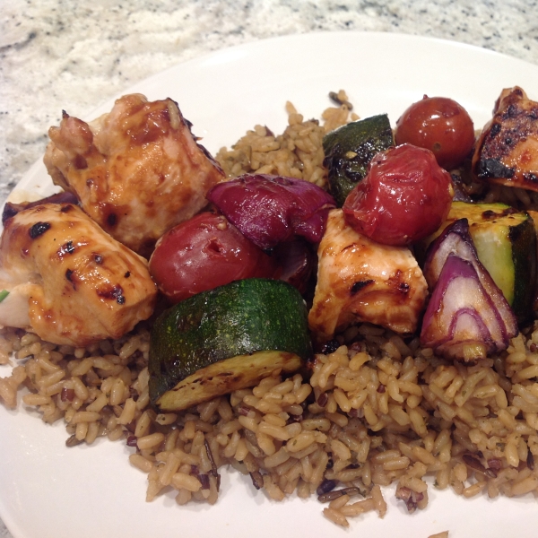 Grilled Chicken Kabobs
