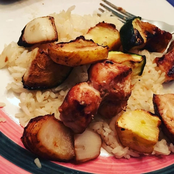 Grilled Chicken Kabobs