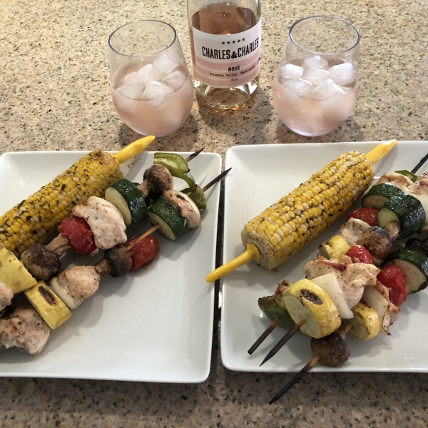 Grilled Chicken Kabobs