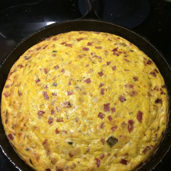Roast Beef and Cheddar Frittata