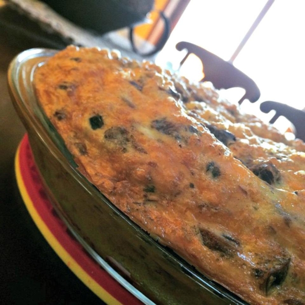 Roast Beef and Cheddar Frittata