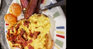Creamed Eggs on Toast