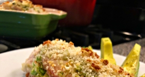 Oven-Roasted Chicken Breasts Stuffed with Avocado and Bacon