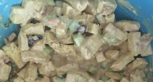 Fruited Tofu Curry Salad