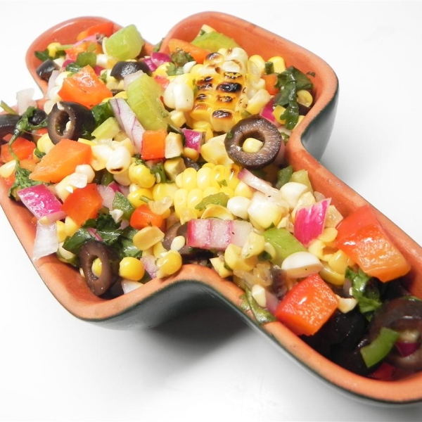 Chef Scott's Smoked Corn Relish Salad