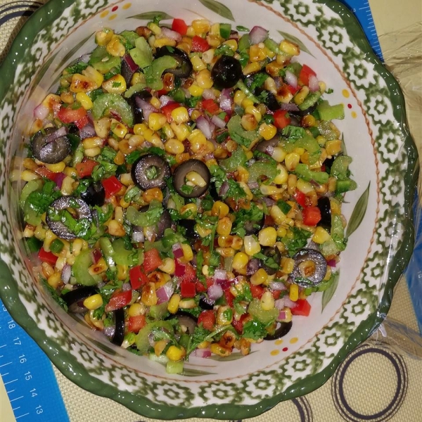 Chef Scott's Smoked Corn Relish Salad